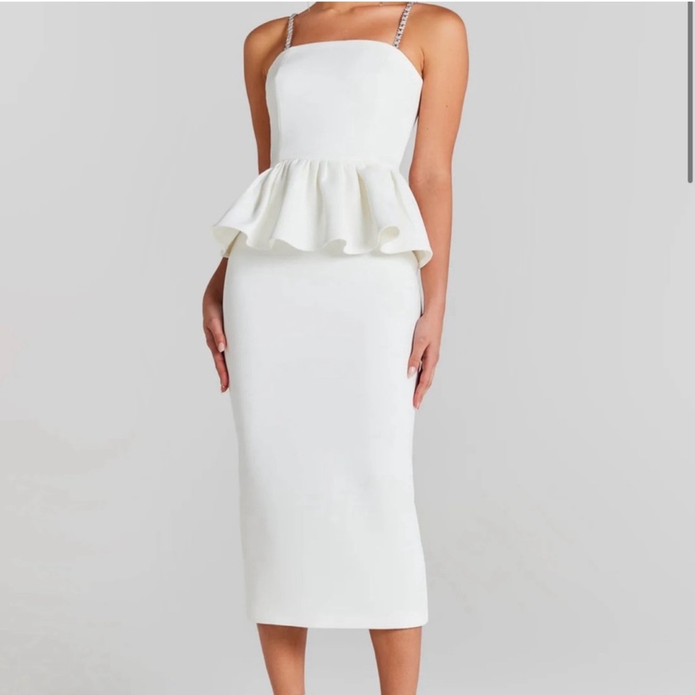 NADINE MERABI Bianca Dress